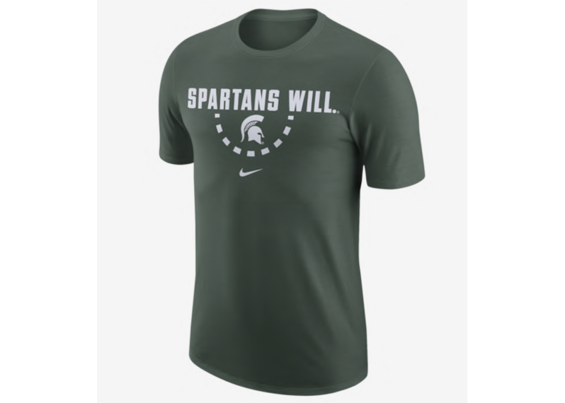 Nike NBA Crown T-Shirt Sparans Will Pro Green